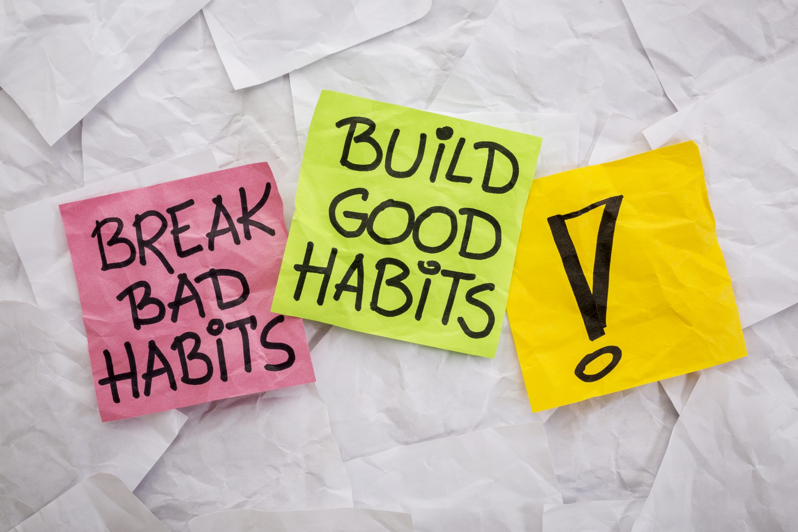 good habits vs bad habits