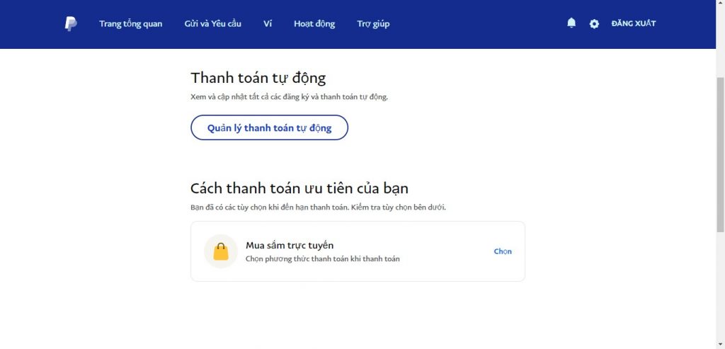 Paypal payments